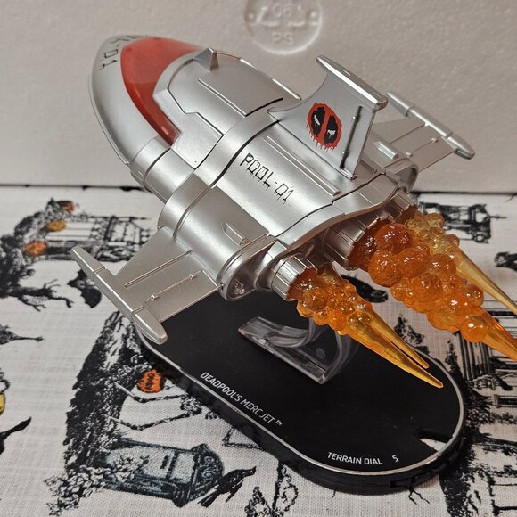 Marvel Wizkids Heroclix - M17-V001 - Deadpool's Merc Jet Vehicle Figure Limited - Picture 3 of 8